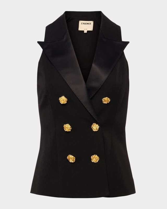Vesper Double-Breasted Tux Vest